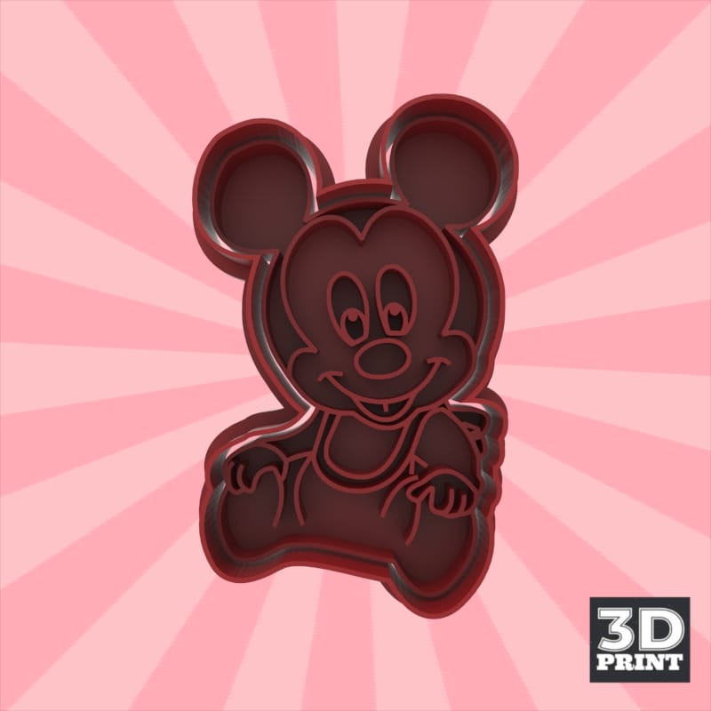 Cortante Mickey Bebe