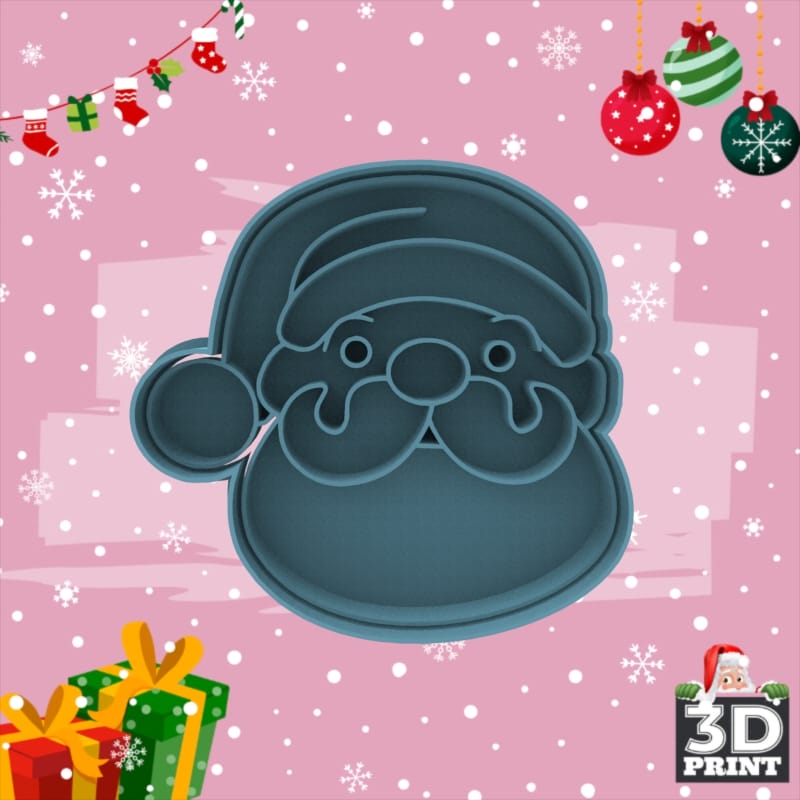Cortante Papa Noel Navidad