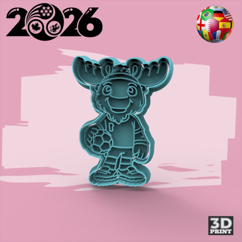 Cortante Mascotas Mundial 2026