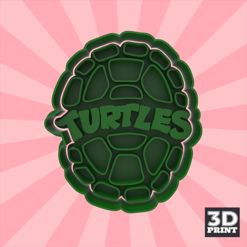 Cortante Logo Tortugas Ninjas