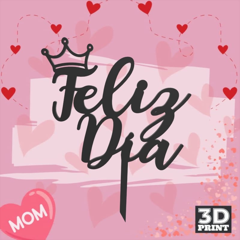 Topper Dia de La Madre