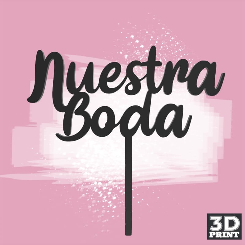 Topper Nuestra Boda