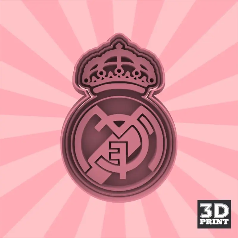 Cortante Escudo Rel Madrid