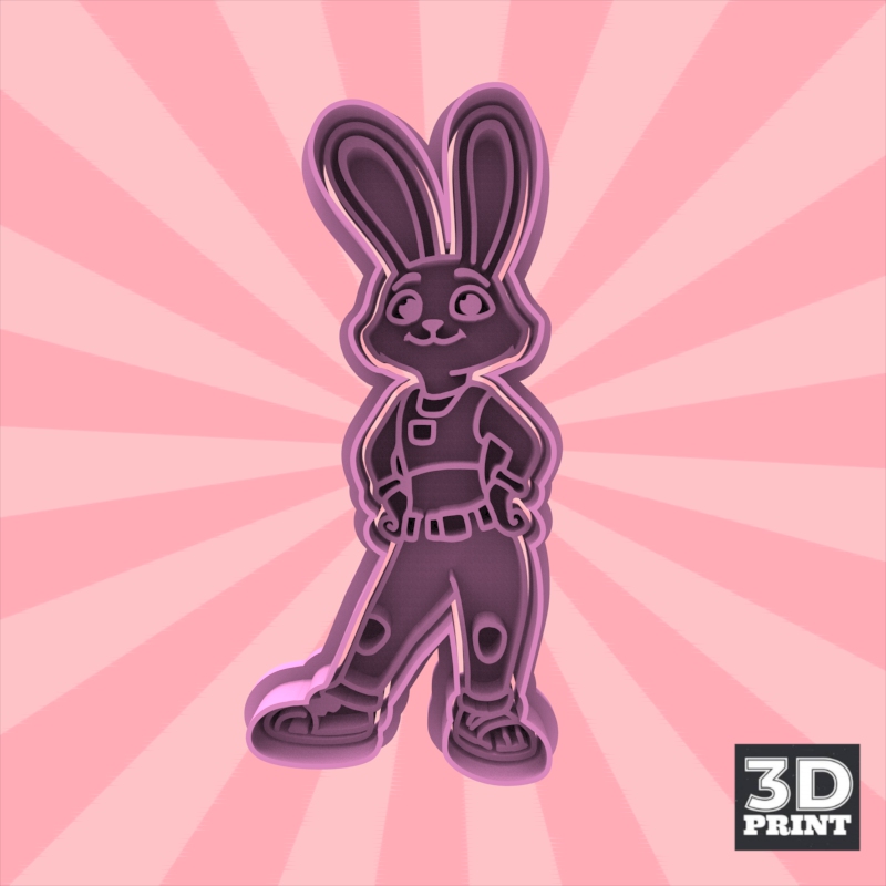 Cortante Zootopia Conejo