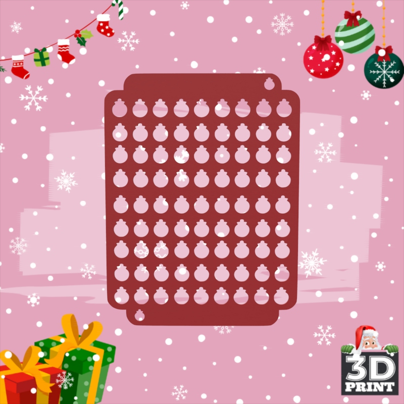 Stencil Sprinkles Navidad
