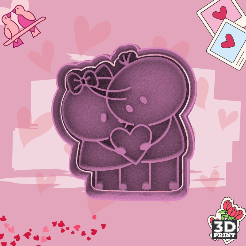 Cortante Flork Abraza Corazon
