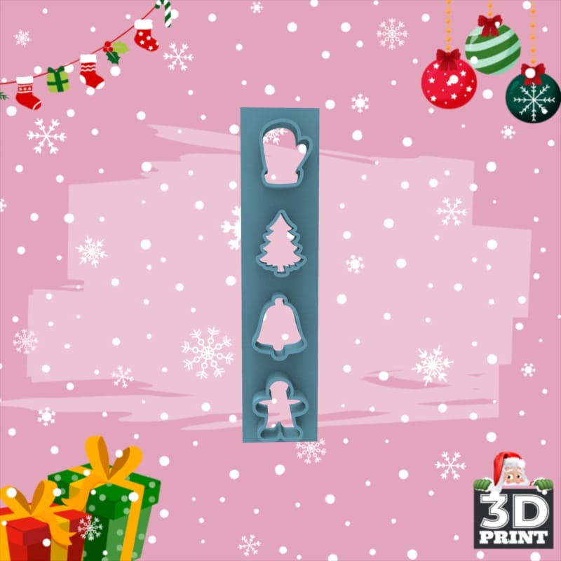 Cortante Regleta Navidad