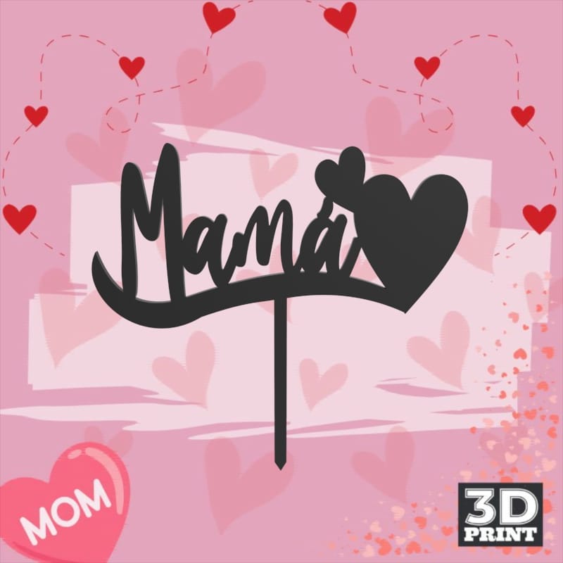 Topper Dia de La Madre