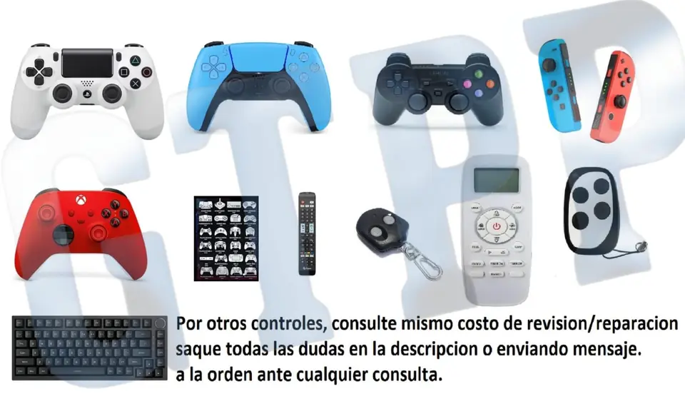 Reparaciones/Mantenimiento de controles.