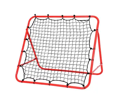 Red de rebote plegable para futbol 100x100cm.
