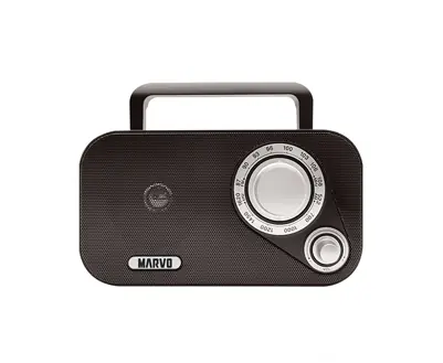 Radio Marvo HAR-002 FM AM Color Negro