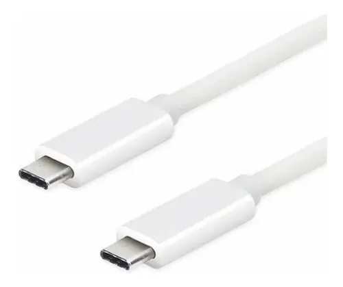 Cable Usb C Macho Macho Tipo C Carga S20 Macbook 1 Metro