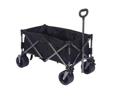 Carro Plegable Multiuso Con Mesa Ideal Camping Playa Jardín Compras