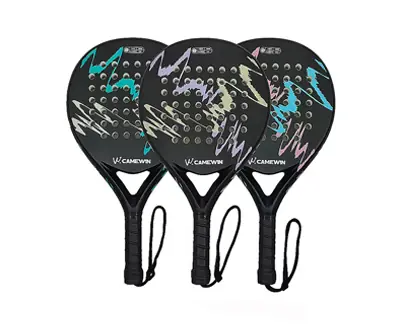 Paleta Padel Carbono Raqueta Profesional + Funda