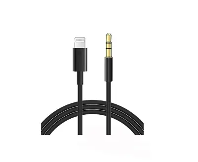Cable Auxiliar Adaptador Estéreo Para iPhone Lightning 1m