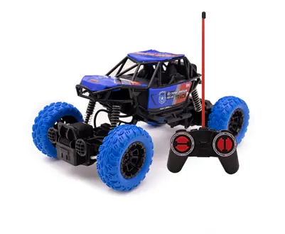 Auto Motion Climb con Control Remoto de color Azul
