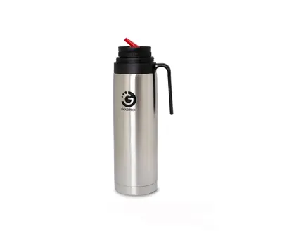 Termo Goldetech de Acero Inoxidable 1LT Plateado