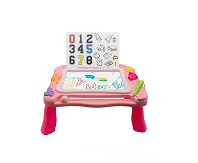 Tablero de Dibujo Magnetico Borrable Rosado