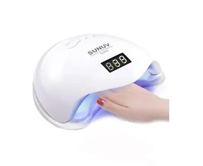 Lampara Uv Led Secador Uñas En Gel Premium 48w