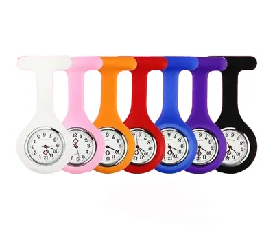 Reloj De Enfermería Enfermera De Silicona Colores