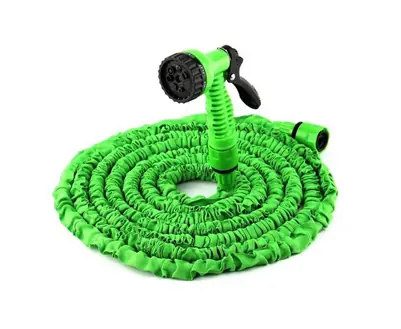 Manguera Extensible Flexible 30m + Pistola De Riego