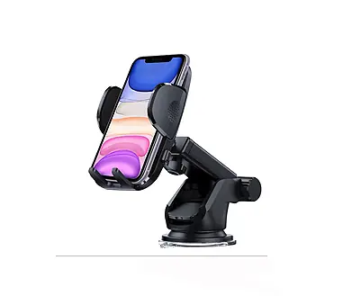 Soporte D5 De Celular 360 Robotico P/ Auto 2en1 Rejilla y Ventosa Carga Rapida Inalambrica Magnetica iPhone Magsafe 15W