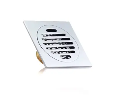 Rejilla Desagüe Ducha Baño Acero 10x10cm