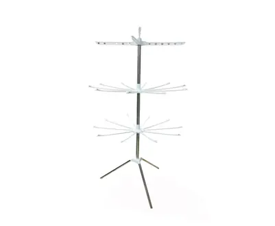 Tendedero De Ropa Vertical 3 Niveles 24 Palillos, En Caja