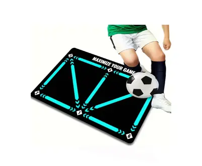 Alfombra De Entrenamiento Fútbol Habilidades Reacción Pelota 85x60cm