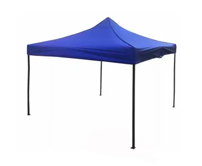 Gazebo Plegable Toldo Super Reforzado 3x3x3 Azul