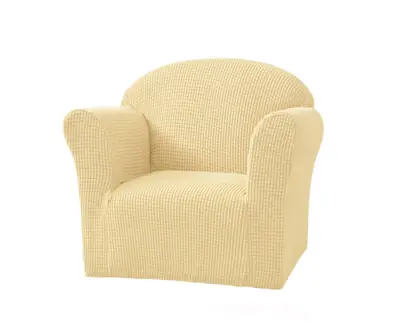 Funda Cubre Sillón 1 Cuerpo Corrugada Beige