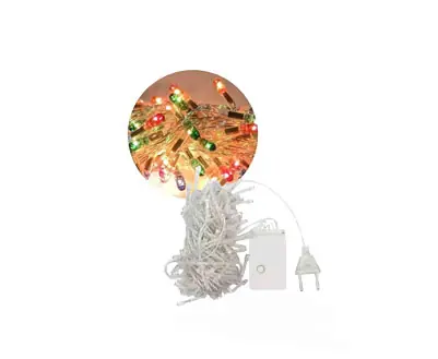 Luces de Navidad de 9 Metros son 100 Led de Colores - 220V