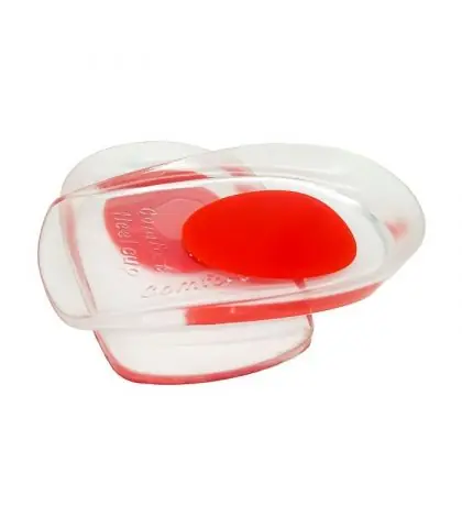 Talonera Silicona Roja Max Care