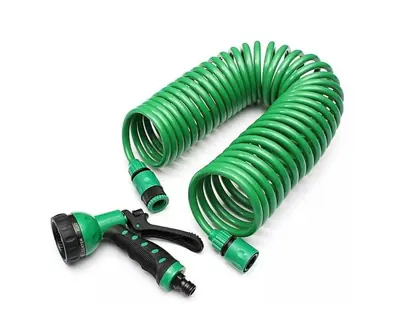 Manguera De Tubo Extensible 30m + Pistola De Riego