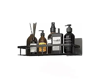 Estante Organizador Para Ducha Baño Adhesivo De Metal Con Drenaje