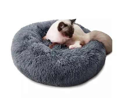 Cama Grande Para Mascotas Perro Y Gato Lavable 60cm