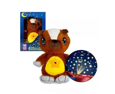 Peluche Dream Lites Star Belly Veladora Proyector Luz Nocturna
