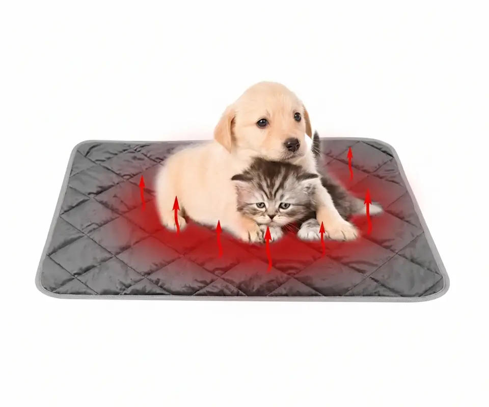 Alfombra Cama Calentita Para Perro Gato Mascotas 50x40cm