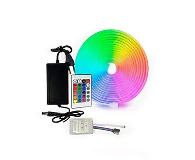 Rollo Flexible de Luz Led Con COntrol Remoto 220V