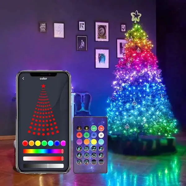 Luces de Navidad Para Smart Led de Colores Intensa