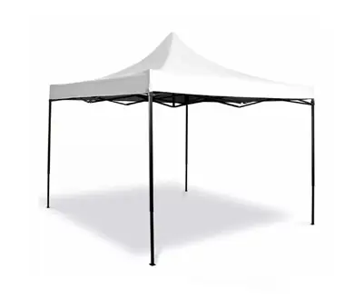 Gazebo Plegable Toldo Super Reforzado 3x3x3 Blanco