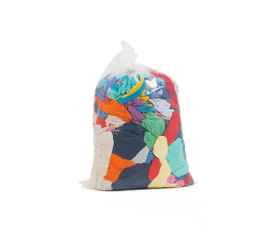 BOLSAS DE TRAPO 95% ALGODÓN ¡La solución ideal para limpieza industrial, talleres, empresas y más!