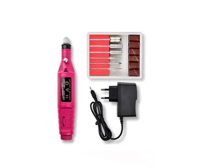 Torno Pulidor De Uñas Esculpidas + Puntas