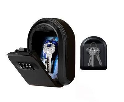 Caja De Seguridad Con Clave Combinación Para Guardar Llaves Ideal Alquileres