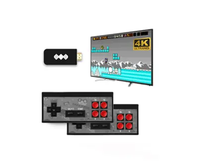 Consola Hdmi Video Juegos Clásicos +2 Joystick Inalámbricos