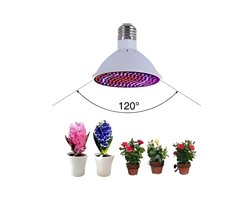 Lampara 200 Led 120 Grados Espectro Cultivo Plantas Flores