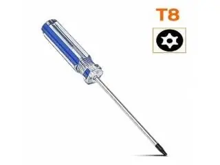 Destornillador Torx T8 Con Hueco Para Xbox360 Ps3 Ps4