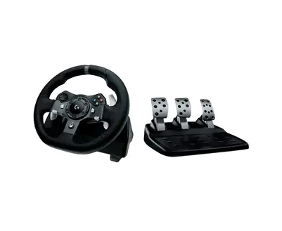 Volante con Pedalera Logitech G920 Compatible con XBOX y PC.