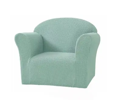 Funda Cubre Sillón 1 Cuerpo Corrugada Verde Esmeralda