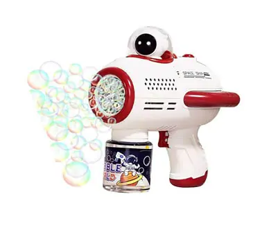 Burbujero Pistola de Burbujas Astronauta Blanco